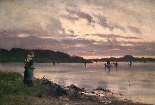 The Fjord at Sunset