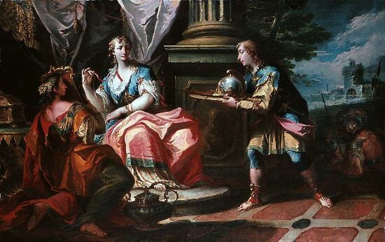 The arming of Erminia