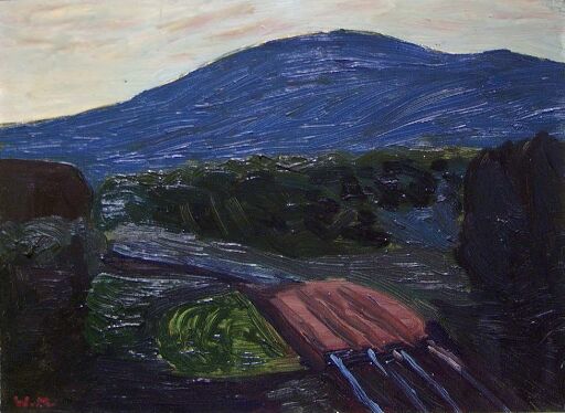 View over Smestad at Lillehammer