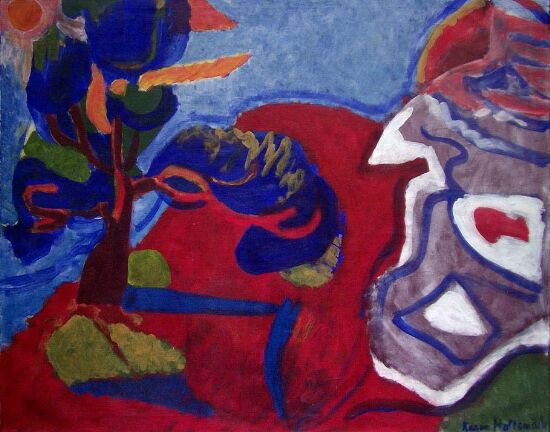 Pine Tree by the Sea