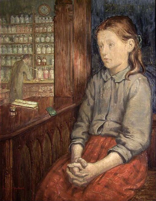 Girl in a Chemist's Shop