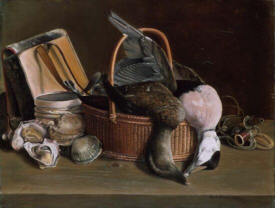 Stilleben med to ender