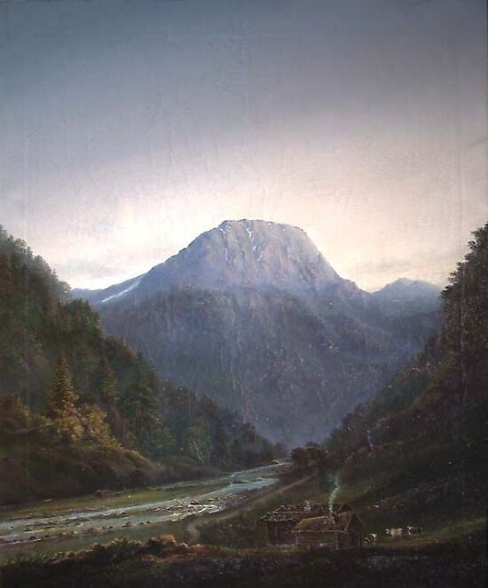 Gausta med Vestfjorden