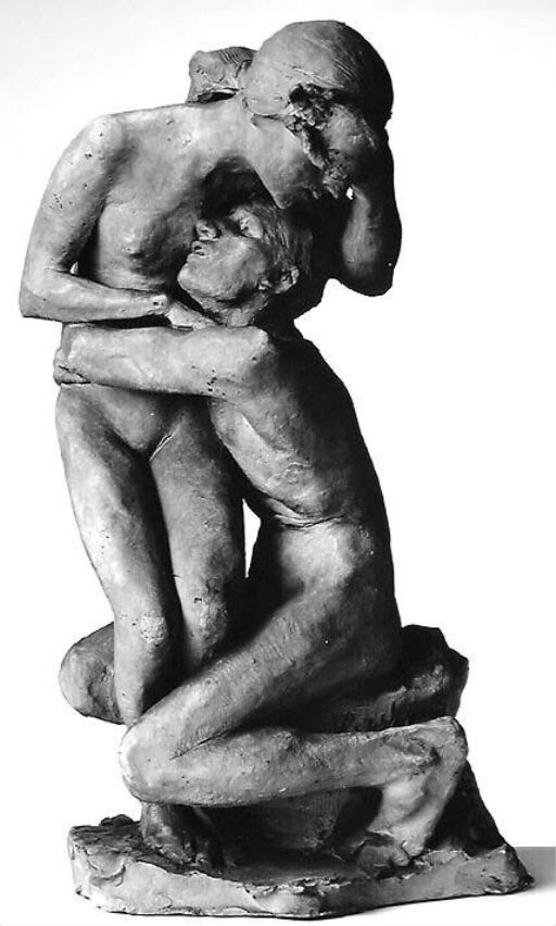 Man embracing Woman