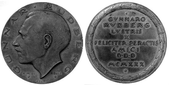 Professor Gunnar Rudberg