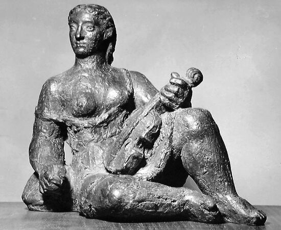 Kvinne med violin II