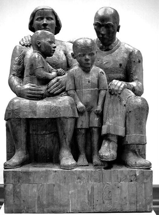 Arkitekt Georg Fasting og hans familie