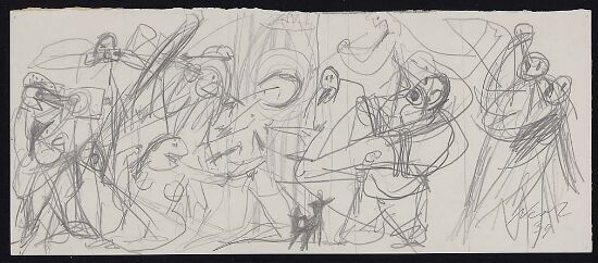 Composition Study for St. Sebastian