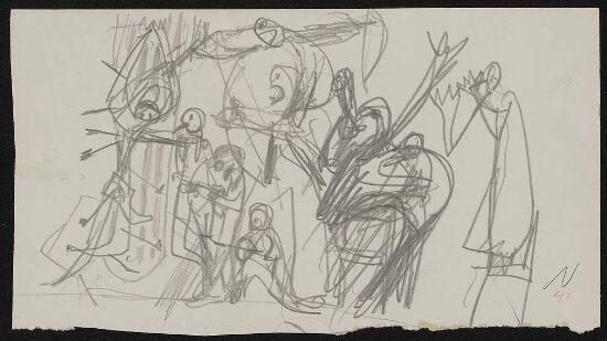 Composition Study for St. Sebastian