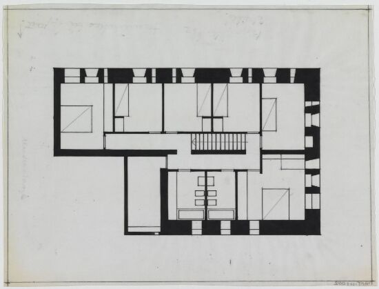 Italiesin, plan av 1. etasje