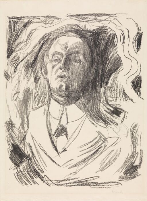 Self-Portrait with a Cigar