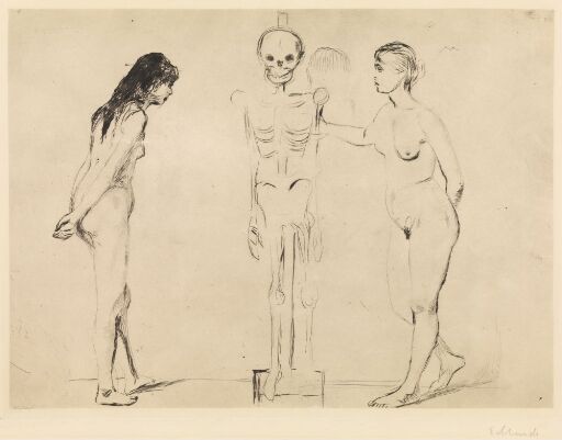 The Women and the Skeleton