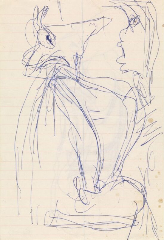 Kvinne og fantasifigur