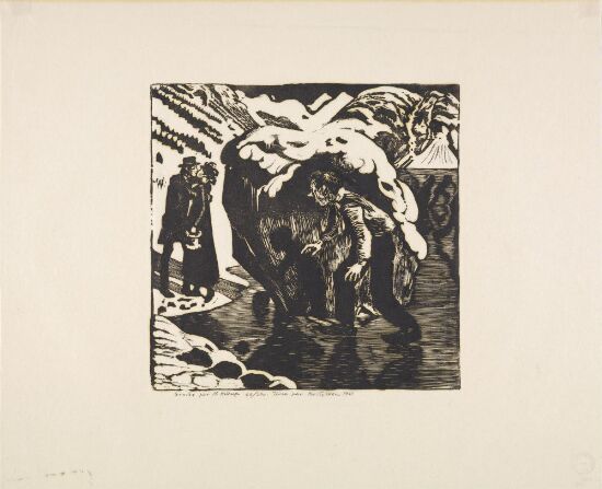 The Curate and the Vicar's Daughter on the Ice