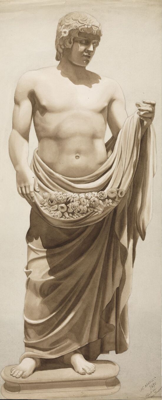 Stående klassisk figur