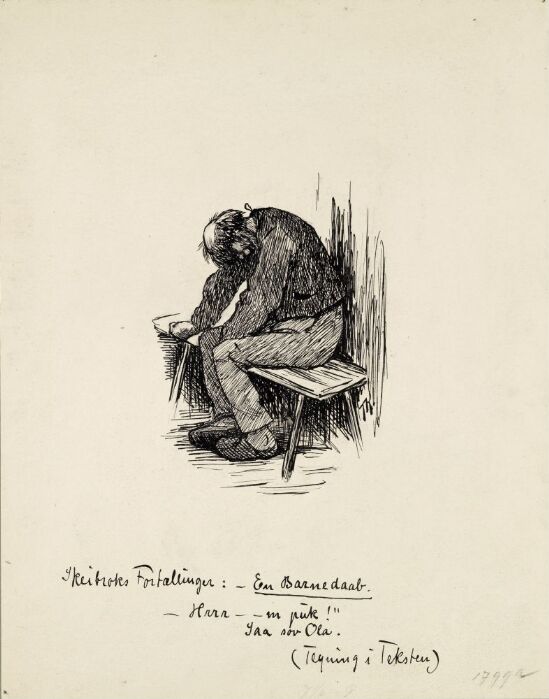 Jeg tror, jeg sover en liden Stund, mens I deler ud Kortene