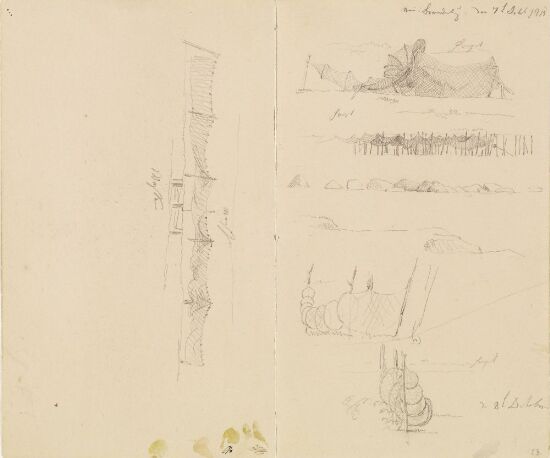 Ruse, fiskegarn og steiner