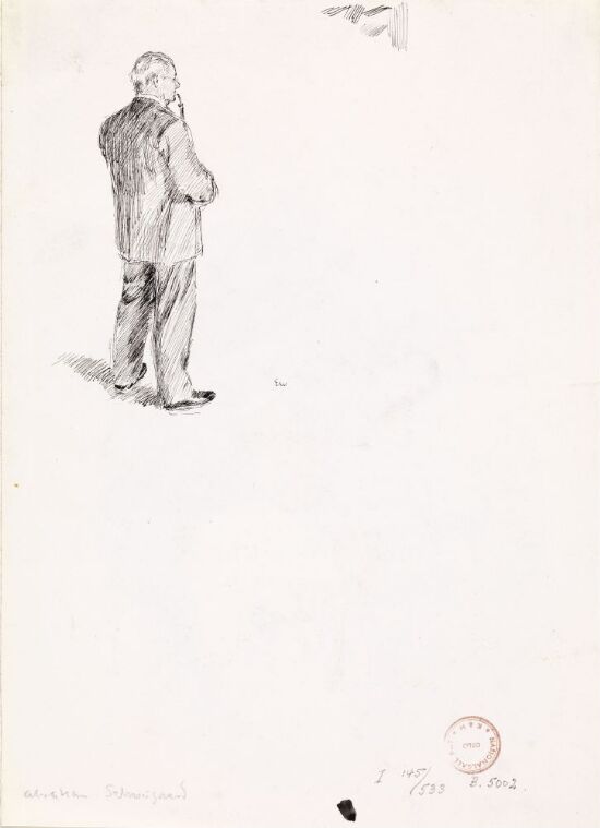 Studie av mannsfigur