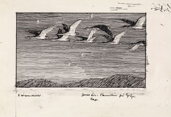 Illustrasjon til Jonas Lie "Familien på Gilje", København 1903 [-1904]