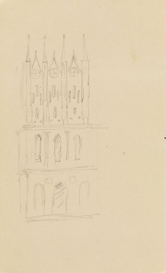 Fasadedetalj, rådhuset i Stralsund