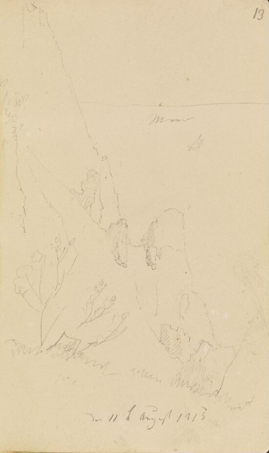 Kleine Stubbenkammer, Rügen, venstre side