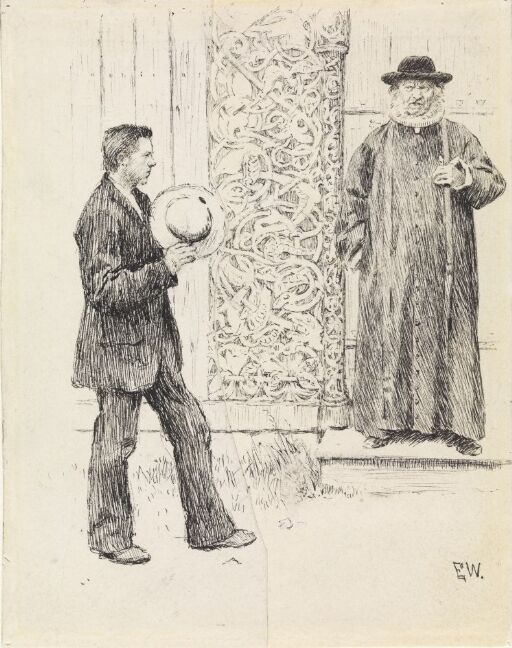 "Do you think anyone would pay all that for an executed Sinner?" asked the Parson