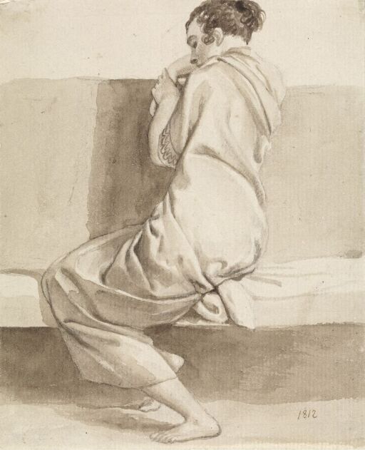 Seated woman