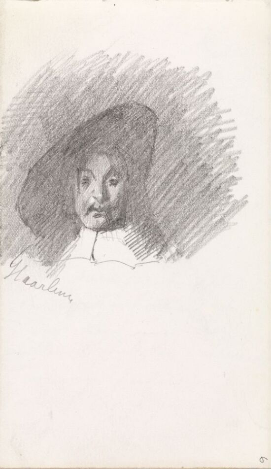 Male Head. After Frans Hals