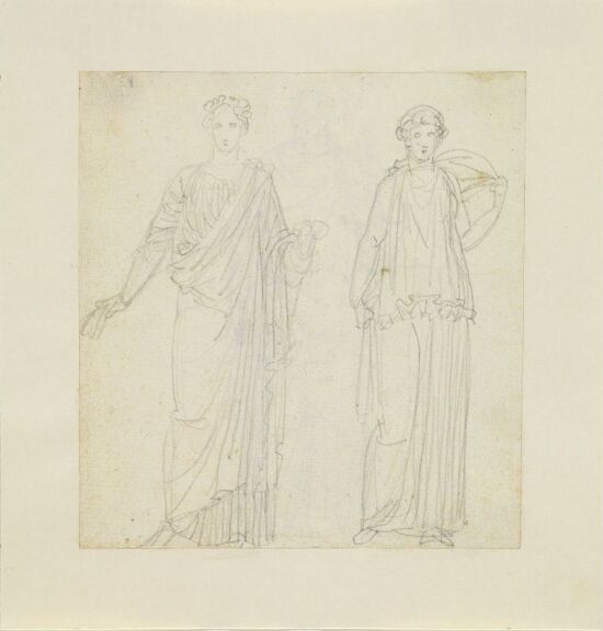 To kvinner i gresk drakt