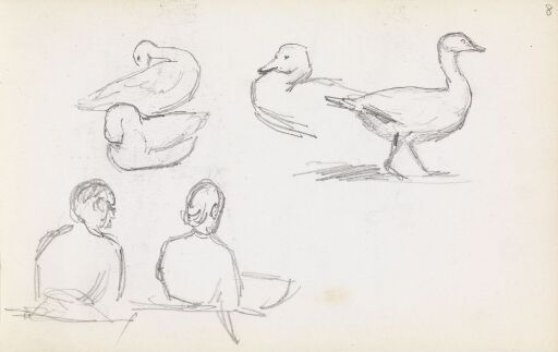 Figurstudier; ender