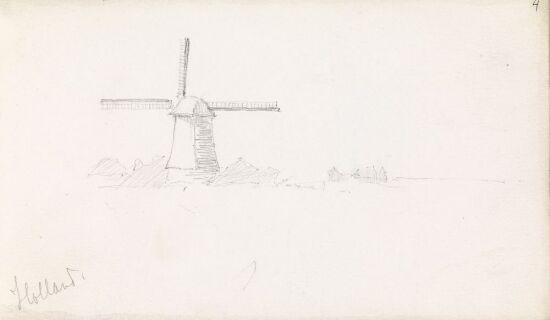 Landscape with Windmill