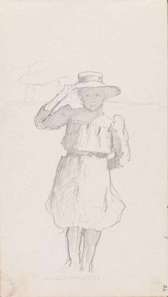 Little Girl With Hat