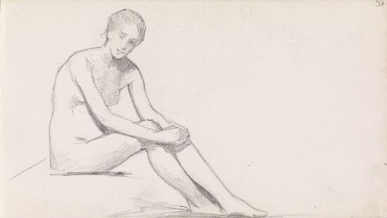 Seated Female Nude