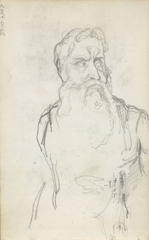 Moses. Studie etter Michelangelo