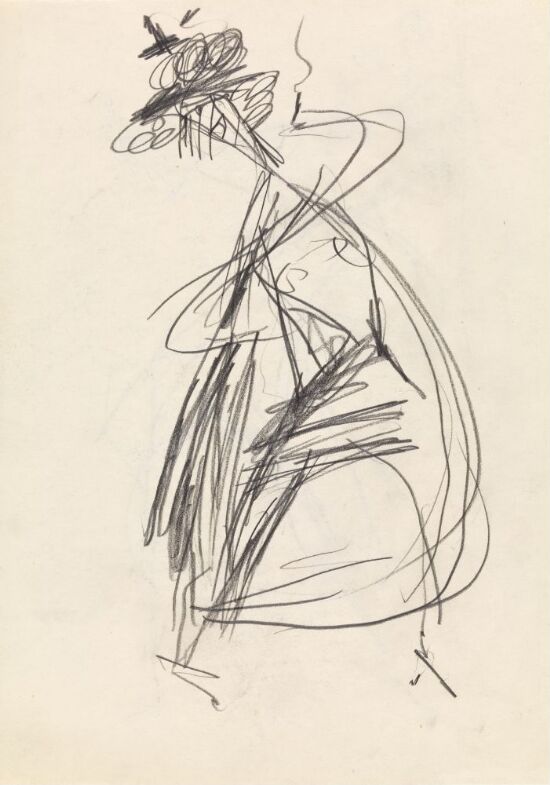 Ragnhild Hald i rollen som "Nattfuglen"