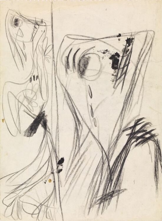 To gråtende figurer