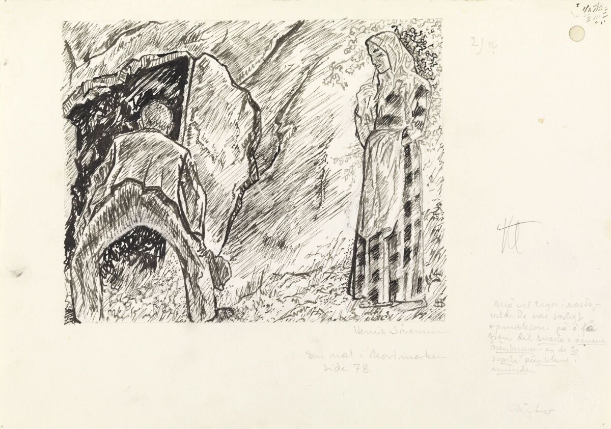 Henrik Sørensen, Så hadde hun lukket opp ei dør inn til berget ...