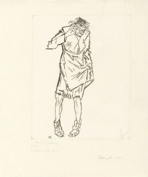 Illustrasjon til "Giske", P. Chr. Asbjörnsen og J. Moe, Samlede eventyr, 1936