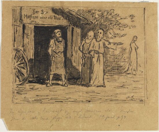 "Jeg sier som jeg har sagt, jeg" sa smeden, "du er slett ikke noen dårlig smed."