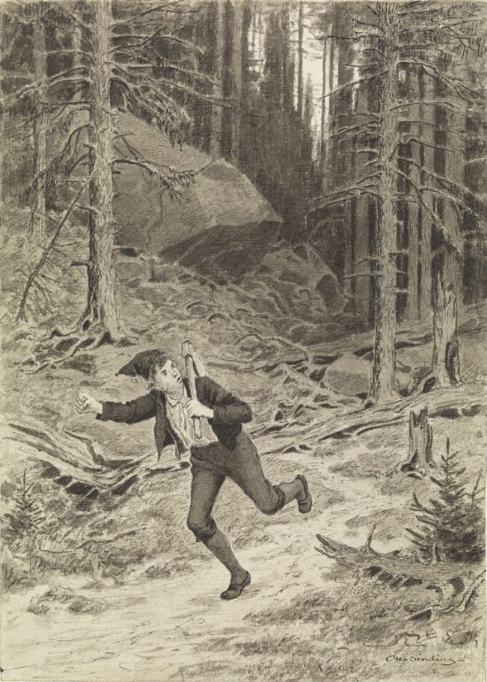 "Da jeg kom på spranget, strauk je i ett renn like ner til stua hass Helge"