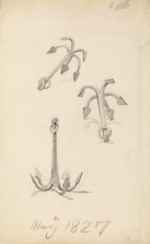 Tre studier av ankre