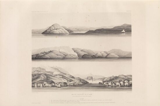 Trace anciennes de la mer (côte occidentale de Norvège, environs de Drontheim, no I)