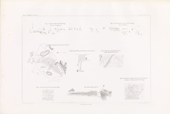 Cartes et plans des mines de fer et de chrome de la Scandinavie