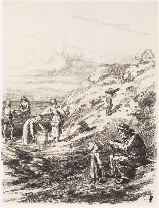 Hjemkommet fra fiske