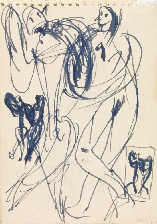 Tre studier av dansende par