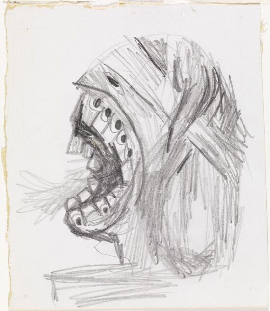 Hode, profil mot venstre