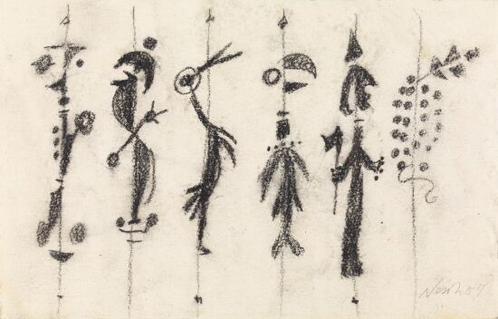 Komposisjon med fantasifigurer