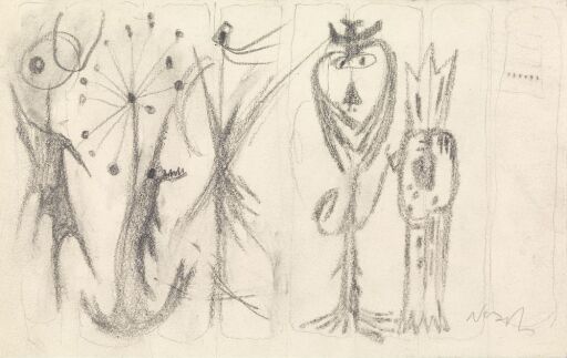 Komposisjon med fantasifigurer