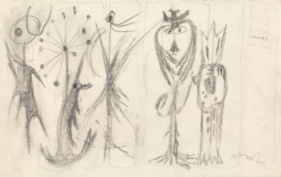 Komposisjon med fantasifigurer