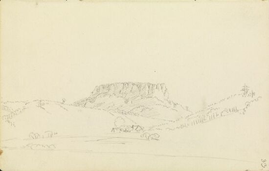 Lilienstein sett fra Rathen